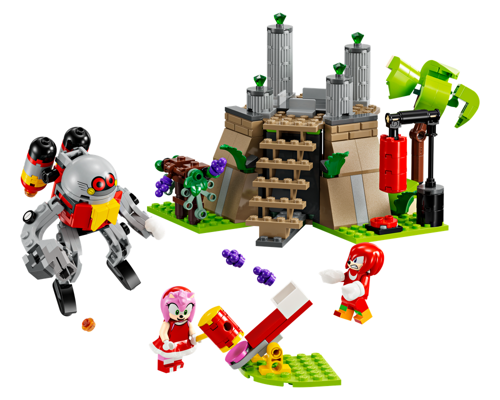 LEGO Knuckles and the Master Emerald Shrine Set