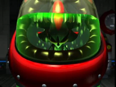 Sonic Shadow the Hedgehog in Stasis